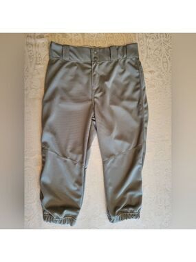 Russell Ladies Gray Baseball Knickers, Med., NWOT